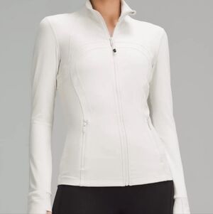 Lululemon Define Jacket Nulu Bone Size 12‎ NWT In Pachaking